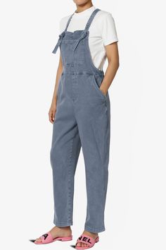 Embrace everyday chic with these denim overalls that blend utility and style. Their adjustable straps and relaxed fit ensure all-day comfort, perfect for casual outings.Made with a soft cotton blend and durable twill, these versatile one-piece jumpsuits are a wardrobe staple for any season.The cropped tapered legs and bib pocket add a contemporary touch to the timeless design, while slant pockets merge convenience with streetwear vibes.Ideal for casual travel, weekend wear, or special occasions, Cotton Relaxed Fit Shortalls With Adjustable Straps, Cotton Shortalls With Adjustable Straps And Relaxed Fit, Casual Cotton Denim Jumpsuit With Adjustable Straps, Utility Denim Blue Cotton Shortalls, Utility Cotton Overalls With Adjustable Straps, Cotton Utility Overalls With Adjustable Straps, Cotton Shortalls With Adjustable Straps For Work, Spring Casual Denim Jumpsuit With Adjustable Straps, Casual Denim Jumpsuit With Adjustable Straps For Spring