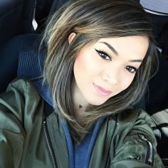 Crop Hair, Long Bob Haircuts, Bob Hair, Girl Short Hair, Light Hair, Brown Hair Colors, Haircut Ideas, Hairstyles Haircuts, Cute Hair