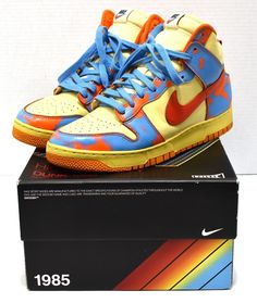 You are bidding on a Nike Dunk High 1985 SP Orange Acid Wash 2022 dd9404-800 size 10.5. VERY GOOD CONDITION, SEE PICTURES FOR DETAIL. COMES AS PICTURED. Please refer to photo for actual items included. What you see is what you get * Except stock photos. If the description states that something is included, but is not in the photo please ask. Do not assume anything is included that is not shown. We are not responsible for inaccuracies in the manufacturer's description.  SHIPPING US DOMESTIC SHIPPING: Be sure to use the eBay Shipping Calculate to review the total shipping charge to your zip code BEFORE bidding. Please select correct shipping service, when you pay. All orders are shipped via UPS/FedEx/USPS and we reserve the right to choose the most efficient carrier. Merchandise will ship wi Nike Dunk High 1985, Dunk High 1985, Right To Choose, Dunks Nike, Nike Dunk High, Dunk High, Zip Code, Nike Dunk, Acid Wash