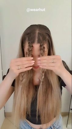 Easy And Simple Hairstyle, Easy Haïr Style For Short Hair, Hairstyles For Photo Day At School, Hair Styles For 11 Year Girl, Traveling Hairstyles Easy, Hairstyle Ideas Simple, Hair Styles Tutorials Easy, Hair Styles For Pre Teens, Cute And Easy School Hairstyles