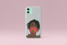 Case For Green iPhone 11 With Melanin Girl Iphone 12 Pro Max Case, 12 Pro Max Case, Black Iphone Cases, Rose Art, Girls Black