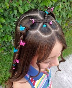 Toddler Hairstyles Girl Fine Hair, Morning Before School, Pinterest Hairstyles, Crown Butterfly, Long Scene Hair, Daughter Hairstyles, Cute Toddler Hairstyles, Girly Hairstyles, Star Crown