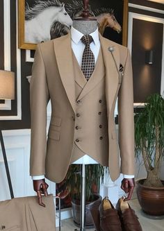 Slim Fit Suit Men, Chique Outfits, Prom Suits