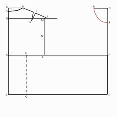 the diagram shows how to draw a rectangle