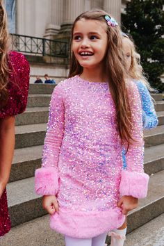 Sabrina Shimmer Dress Sparkly Dresses Sheergirl, Pink Sparkly Dress Sheergirl, Fur Cuffs, Hair Care Gifts, Leopard Print Shoes, Shimmer Dress, Holiday Pajamas, Fragrance Design, Fashion Help