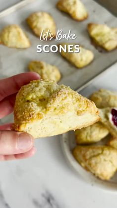 Scones Recipe Videos, American Scones Recipe, Buttermilk Scones Recipe, Ice Cream Dessert Bar, Perfect Scones, Flaky Scones, Perfect Scones Recipe, Buttermilk Scone Recipe, Cheesy Garlic Biscuits