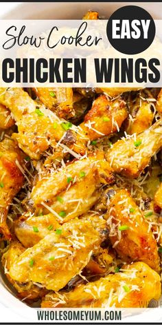 Crock Pot Chicken Wings Best Chicken Wings Recipe Crock Pot, Crispy Crockpot Chicken Wings, Chicken Wing Slow Cooker Recipes, Crock Pot Chicken Wings Recipes, Frozen Chicken Wings In Crockpot, Slow Cooker Wings Crock Pots, Crockpot Chicken Wings Recipes Easy, Chicken Wings In Slow Cooker, Chicken Wing Recipes Crockpot