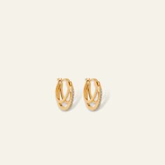 18k gold plated cz mini trio hoop earrings Teenage Fashion, Teenage Fashion Outfits, Free Spirit, Staging, Ivy, Favorite Things, 18k Gold, Hoop Earrings