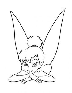 tinkerbell from the movie tinkerbell coloring pages