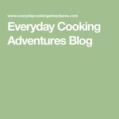 the words everyday cooking are written in white on a green background, with an image of a