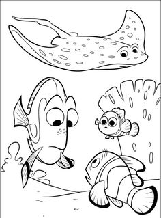 the little mermaid and flound fish coloring pages for kids to print out, color