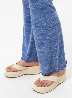 platform-slipper-sandals-il314 Comfortable Beach Bottoms For Spring, Blue Sandals For Spring Poolside, Blue Sandals For Poolside Spring, Casual Blue Sandals For Poolside, Comfortable Spring Vacation Bottoms, Casual Sandals For Poolside Vacation, Chic Poolside Sandals For Spring, Casual Sandals For Vacation, Casual Bottoms For Vacation