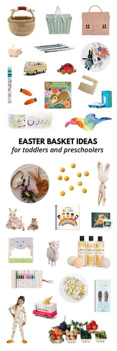 easter basket ideas for toddlers and preschoolers