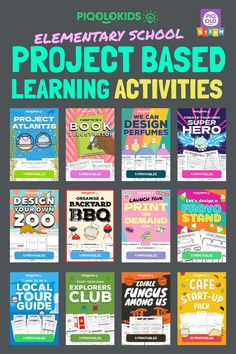 the elementary school project based learning activities are available for students to use in their classroom