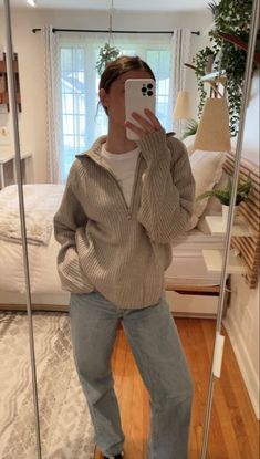 Wfh Winter Outfits, Put Together Winter Outfits, Winter Outfits Cool Girl, Cute Winter Outfits For Going Out, Cozy Outfits For Winter, Simple Outfit Winter, Winter 24 Outfits, Winter Fit Inspo 2024, Aethstetic Style