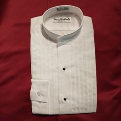 Devin Michaels White Pleated Tux Shirt. Nehru Collar Mens Blue Dress Shirt, Tux Shirt, Light Blue Dress Shirt, Blue Button Up Shirt, Paisley Shirt, Slim Fit Dress Shirts, Light Blue Dresses, Blue Shirt Dress, Fitted Dress Shirts