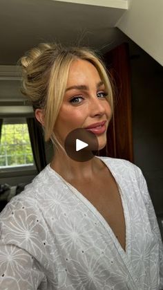 1.4M views · 66K reactions | My go-to messy bun up-do as a wedding guest or hair inspo  for any upcoming occasion 🙆🏼‍♀️ 

•
•

#hairtutorial #weddingguest #messybun #updohairstyles #weddingupdo | Chloe Rose Moutter | Jalen Ngonda · If You Don't Want My Love Romantic Messy Bun, Hair Donut Styles Messy Buns, 2 Buns Hairstyle, Blonde Messy Bun Aesthetic, Messy Bun Using Hair Donut, Secure Messy Bun, Chloe Rose, Short Hair Bun, Wedding Updo