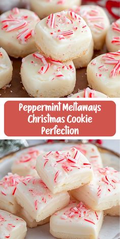 peppermint melways christmas cookie is perfect for the holiday season, and it's easy to make