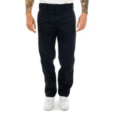 PRICES MAY VARY. 65% Polyester, 35% Cotton Zipper closure CLASSIC WORKWEAR: This pant is designed with a fit that sits below waist & slim in seat and thigh with straight leg. It's made with a wrinkle-resistant poly/cotton fabric blend with a stain-release finish for enhanced durability. STURDY FUNCTIONALITY: Our popular slim work pant is great on and off the job, featuring tunnel belt loops, a hook-&-eye waist closure with heavy-duty brass zipper, side seam front pockets & back welt pockets for Best Chinos, Best Work Pants, Classic Workwear, Buy Clothes Online, Work Uniforms, Cargo Pant, Mens Essentials, Hook Eye, Slim Waist