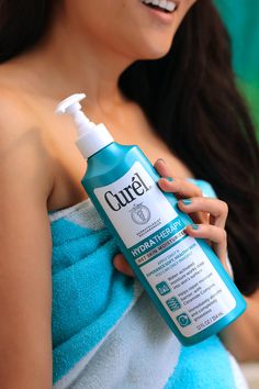 I've been using Curel Hydra Therapy Wet Skin Moisturizer religiously now for a few weeks, and dang if it isn't a minor miracle! I put it on while my skin is still wet after I turn off the water, then pat dry and hop out. You don't have to rinse it off or wait for it to dry, never gets old.     Call me easily amused (hello, easily amused!), but this stuff is revolutionizing the way I moisturize! #EndDrySkin #beauty #sponsored Health Words, Makeup And Beauty Blog, Healthy Water, Deep Skin, Breast Augmentation, Tummy Tucks, Cream Lotion, Perfect Skin, Cosmetic Surgery