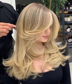 Blonde Hair Sandy, Hair Goal, Haircut Inspo, Hair Inspiration Color, Hair Color For Black Hair, Brunette Hair, Hair Cut, Hairstyle Ideas