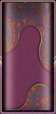 an abstract purple and gold background with swirls on the bottom, in shades of pink