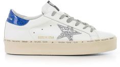 Golden Goose Deluxe Brand Hi Star Sneakers Hi Star Golden Goose, Golden Goose Hi Star, Golden Goose Space Star, Golden Goose Gold Glitter, Golden Goose Blue Star, Golden Goose Deluxe Brand, Star Sneakers, Glitter Stars, Golden Goose