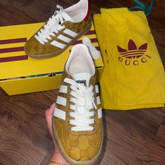 Never Worn Size 4 1/2 Woman’s Comes With Box, And Dust Bags Adidas X Gucci Shoes, Gucci Adidas Bags, Gucci X Adidas 2022, Adidas Gucci 2022, Adidas X Gucci 2022, Gucci Adidas 2022, Gucci X Adidas, Shoes Gucci, Vintage Heels