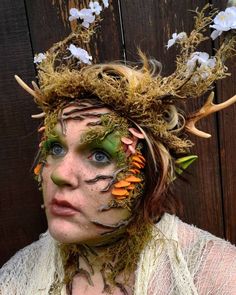 Halloween Prosthetics, Fade Into Hue, Larp Accessories, Faerie Costume, Avant Garde Makeup, Midsummer Nights Dream