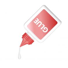 a red and white label with the word ctne on it is attached to a toothbrush