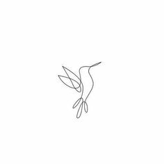 minimalist line tattoo, line tattoo, hummingbird Simple Line Tattoo, Ankh Tattoo, Line Drawing Tattoos, Tiny Bird Tattoos, Petite Tattoos