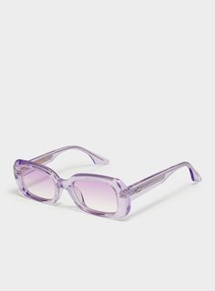 Bliss VC5 | GENTLE MONSTER Official Site Sunglasses Gentle Monster, Violet Gradient, Gentle Monster Sunglasses, Funky Glasses, Latest Sunglasses, Orange Caramel, Purple Sunglasses, Trendy Glasses, Cute Glasses