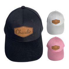 PRICES MAY VARY. 【Personalized Toddler Cap】Customize a personalized baseball cap for your toddler, kid, baby, or infant with their name or any other word you desire. Click the "customize now" button to create a one-of-a-kind snapback or trucker hat with an adjustable closure for your little guy or girl. 【Cap Sizing】Our baseball caps feature an adjustable snapback closure, and come in small (0-3 years, approx. 18.11"-19.69"/46-50cm), medium (3-12 years, approx. 19.69"-21.26"/50-54cm), and large s Toddler Hats, Truck Caps, Trendy Flats, Toddler Hat, Baseball Caps, Leather Patches, Infants, Baby Hats, Personalized Baby