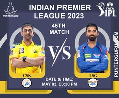 #punterguru #versus #45thmatch #IndianPremierLeague2023 #lucknow #chennai #cricketvs #ipl2023