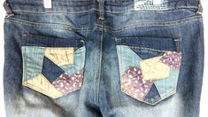 "Vanilla Star blue jean patch flared denim jeans/15 Measurements...taken flat -marked size: 15 -across waist: 16\" -across hip: 21\" -inseam: 31.5\" -front rise: 8\" Features... -classic blue cotton/spandex denim -boot/flare leg -cool patch work -fading Condition: -excellent vintage condition -gently worn 1T99*" Blue Denim Jeans With Star Patch, Flared Denim Jeans, Jeans Patch, Flared Denim, Flare Denim Jeans, Denim Boots, Star Blue, Cool Patches, Patched Jeans