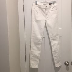 The Skinny White Jeans ,Size-2,New,4packets,Belt Loops,Waist Is About - 30”,Inseam Is About -29” Taylor White, Ann Taylor, White Jeans, New Color, Pant Jumpsuit, Jeans Size, Color White, Size 2, Pants For Women