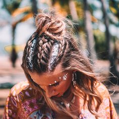 Boho Festival Hair, Coachella Accessories, Boho Festival Outfit, Coachella Party, Leeds Festival, Festival Mode, Rave Hair