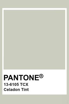 the pantone color is shown in this image