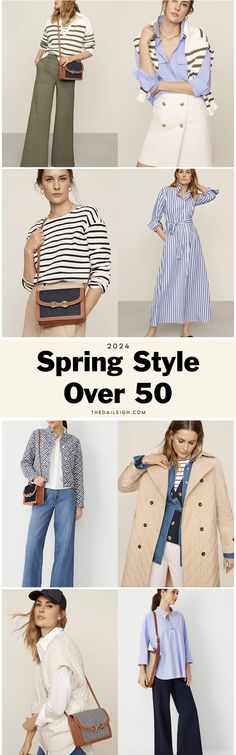 2024 Spring Must Have Pieces — THE DAILEIGH Dress For Older Women, Striped Top Outfit, Capsule Wardrobe Essentials List, 2024 Spring Summer Fashion, Wardrobe Basics For Women, Dress Over 50, Classic Wardrobe Basics, Classic Outfits For Women, Fabulous 50