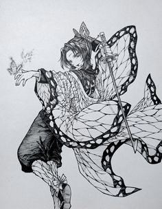 Speed Drawing, Pencil Art, Demon Slayer, Black And Grey, Pencil, Black, Art