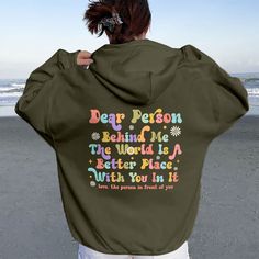 Inspirational Letter Print Hoodie For Fall, Inspirational Graphic Print Hoodie For Fall, Inspirational Hooded Hoodie With Letter Print, Casual Hooded Hoodie With Lettering, Inspirational Hooded Sweatshirt With Letter Print, Inspirational Letter Print Hooded Sweatshirt, Inspirational Graphic Print Hoodie For Winter, Inspirational Winter Hoodie With Graphic Print, Daisy Smiley Face