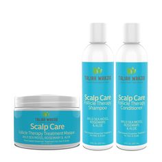 Taliah Waajid Scalp Care Follicle Therapy Maximum Moisture Bundle Taliah Waajid, Rosemary Hair Growth, Losing Hair, Wild Sea, Stop Hair Breakage, Improve Hair Growth, Moss Plant, Increase Hair Growth, How To Grow Your Hair Faster