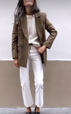 Street Style Outfits Casual, Street Style Chic, Blazer Outfits, Fall Winter Outfits, Outfits Casuales, Autumn Winter Fashion, Beautiful Outfits, Casual Chic