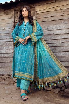 Brand: Gul AhmedProduct: CL-42042ACollection: Gul Ahmed Chunri Unstitched Summer Lawn CollectionFabric: Lawn PRODUCT DETAILS: Gold Printed Lawn Dupatta – 2.50 Meters Gold Printed Lawn Shirt – 1.75 Meters Dyed Trouser – 1.75 Meters DISCLAIMER:* Lining, Laces, and Tassels are not included in unstitched variants.* Embellishment items in stitched outfits are subject to market availability.* Product color may vary due to photographic lighting or your device settings. CARE INSTRUCTIONS: Extra Fabric Has Been Used For Shoot Original Color May Vary Slightly From The Picture Dry Clean Recommended Iron The Clothes At Moderate Temperature Do Not Use Bleach, Or Stain Removing Chemicals Damp Fabric Should Not Be Exposed To Sunlight Gul Ahmed Chunri Unstitched Summer Lawn Collection Authenticity Guarant Pakistani Lawn Suits, Gul Ahmed, Summer Lawn, Lawn Shirts, Pakistani Wedding Dresses, Lawn Suits, Gold Print, Extra Fabric, Pakistani Wedding