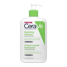 Cerave Hydrating Cleanser, Affordable Skin Care, Hydrating Cream