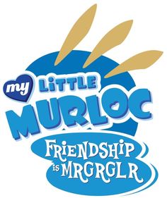 the logo for my little murioc friends is mrgrrrlqr