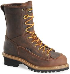 Carolina Men's Spruce Waterproof Steel Toe Logger Work Boots Logging Boots, Construction Boots, Logger Boots, Rugged Boots, Steel Toe Boots, Work Boots Men, Favorite Boots, Work Boot, Toe Boots