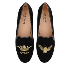 Black Cap Toe Loafers For Galas, Black Flats With Rubber Sole For Galas, Classic Black Flats For Galas, Custom Cowboy Boots, Spike Shoes, Best Flats, Mid Heels Pumps, Designer Flats, Black Leather Flats