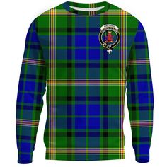 Maitland Tartan Crest Sweatshirt Product Details: Crafted with a super soft blend of 95% polyester and 5% spandex Personalized All-Over Print: Enjoy a unique and stylish sweatshirt with a personalized all-over print design Comfortable and Stylish: Designed to provide comfort and style for both men and women Double Stitched Neckband: The double stitched neckband ensures shape retention for long-lasting wear Double-Needle Stitching: The elastic neckband, cuffs, and bottom hem are double-needle sti Tartan, Print Design, Stitching, Long Lasting, Plaid, Spandex, Men And Women, Elastic, Sweatshirts