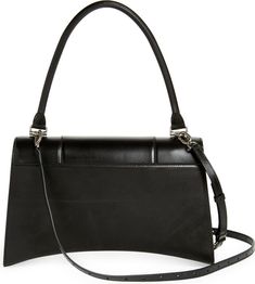 Balenciaga Medium Hourglass Hinge Leather Top Handle Bag | Nordstrom Cristóbal Balenciaga, Fabric Gift Bags, Wall Pockets, Fabric Gifts, Free Fabric, Handle Bag, Print Gifts, Leather Satchel, Leather Top